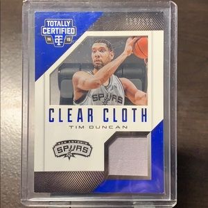 HOF Tim Duncan Basketball Card